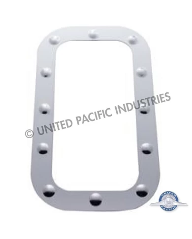 (BULK) STAINLESS STEEL DIMPLED VENT DOOR TRIM - KENWORTH (BULK) STAINLESS STEEL DIMPLED VENT DOOR TRIM - KENWORTH