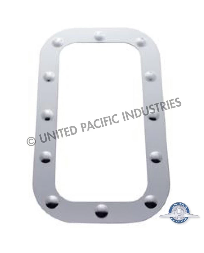 (BULK) STAINLESS STEEL DIMPLED VENT DOOR TRIM - KENWORTH (BULK) STAINLESS STEEL DIMPLED VENT DOOR TRIM - KENWORTH