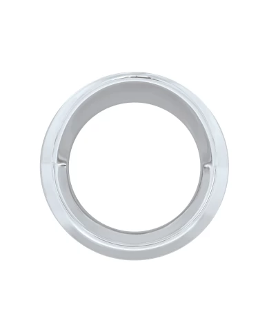 (CARD) CHROME PLASTIC SMALL GAUGE COVER W/ VISOR - 2006+ PETERBILT (CARD) CHROME PLASTIC SMALL GAUGE COVER W/ VISOR - 2006+ PETERBILT