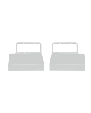 (2/BOX) STAINLESS FENDER GUARD WITH HEADLIGHT MOUNT FOR 1986+ PETERBILT 378/379 (2/BOX) STAINLESS FENDER GUARD WITH HEADLIGHT MOUNT FOR 1986+ PETERBILT 378/379
