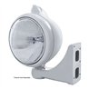 UP32619-Chrome Guide 682-C Headlight 6014 & Original Style LED Signal - Clear Lens
