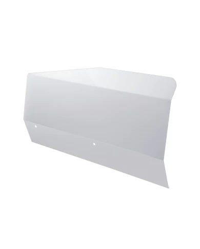 (2/BULK) STAINLESS STEEL FRONT FENDER GUARDS - PETERBILT 370 SERIES (2/BULK) STAINLESS STEEL FRONT FENDER GUARDS - PETERBILT 370 SERIES