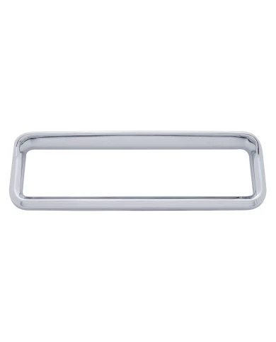 (CARD) CHROME PLASTIC FREIGHTLINER CENTURY EXTERIOR EMBLEM BEZEL (CARD) CHROME PLASTIC FREIGHTLINER CENTURY EXTERIOR EMBLEM BEZEL