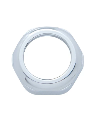 (CARD) CHROME KEY SWITCH FACE NUT- PETERBILT (CARD) CHROME KEY SWITCH FACE NUT- PETERBILT