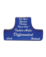 (BULK) GLOSSY AXLE-DIFFERENTIAL STICKER - BLUE