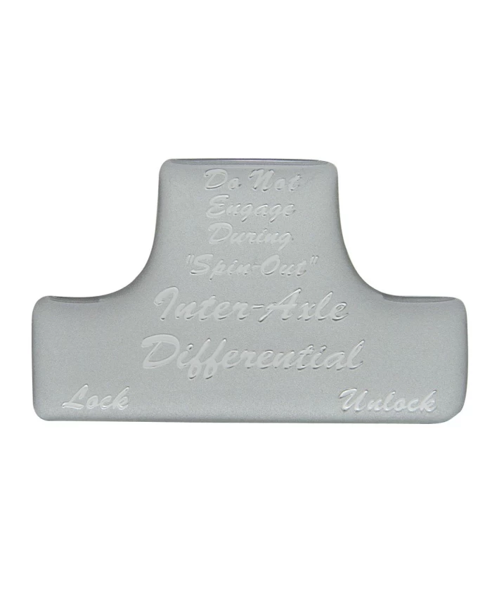 (BULK) GLOSSY AXLE-DIFFERENTIAL STICKER - SILVER