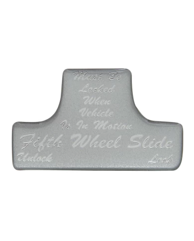 (BULK) GLOSSY FIFTH WHEEL STICKER - SILVER (BULK) GLOSSY FIFTH WHEEL STICKER - SILVER