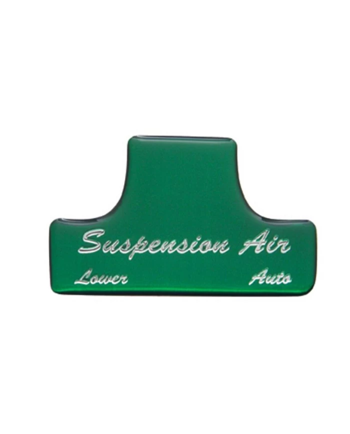 (BULK) GLOSSY SUSPENSION AIR STICKER - GREEN