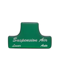 (BULK) GLOSSY SUSPENSION AIR STICKER - GREEN