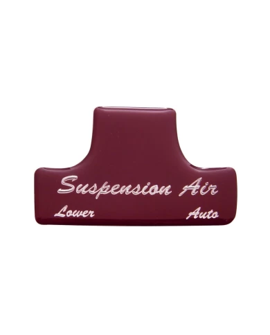 (BULK) GLOSSY SUSPENSION AIR STICKER - RED (BULK) GLOSSY SUSPENSION AIR STICKER - RED