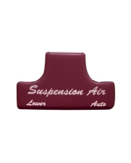 (BULK) GLOSSY SUSPENSION AIR STICKER - RED