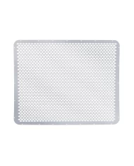 (BOX) PETERBILT SHORT HOOD STAINLESS STEEL GRILL - ALTERNATING OVAL HOLE PATTERN (BOX) PETERBILT SHORT HOOD STAINLESS STEEL GRILL - ALTERNATING OVAL HOLE PATTERN