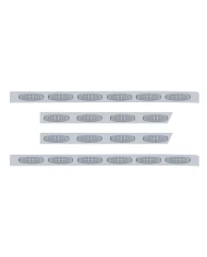 (BULK) S.S. PB 63ö SLEEPER LIGHT PANEL W/ TWENTY 10 AMBER LED REFLECTOR MARKER LIGHT - CLEAR LENS (BULK) S.S. PB 63ö SLEEPER LIGHT PANEL W/ TWENTY 10 AMBER LED REFLECTOR MARKER LIGHT - CLEAR LENS