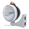 UP32634-Black Guide 682-C Headlight 6014 & Original Style LED Signal - Amber Lens