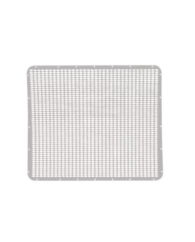 (BOX) STAINLESS STEEL PETERBILT LONG NOSE GRILL W/ALTERNATING OVAL HOLE PATTERN (BOX) STAINLESS STEEL PETERBILT LONG NOSE GRILL W/ALTERNATING OVAL HOLE PATTERN