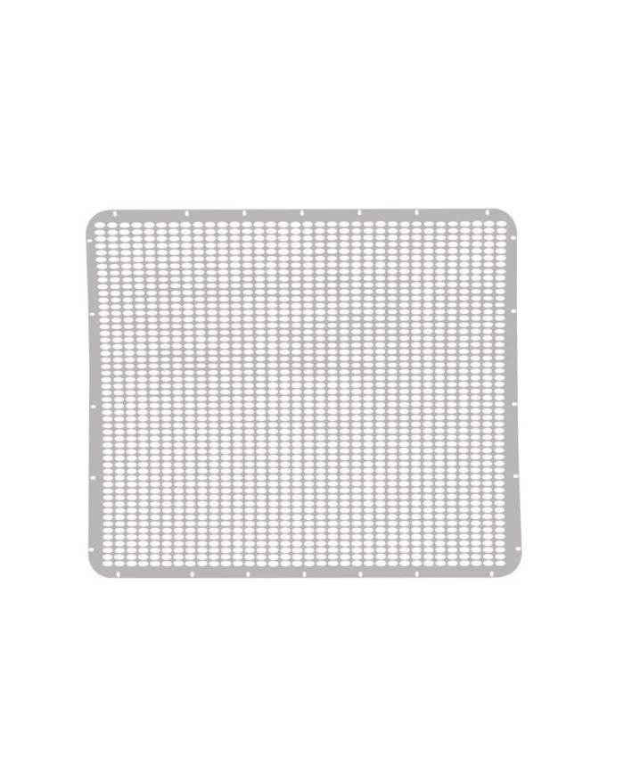 (BOX) STAINLESS STEEL PETERBILT LONG NOSE GRILL W/ALTERNATING OVAL HOLE PATTERN (BOX) STAINLESS STEEL PETERBILT LONG NOSE GRILL W/ALTERNATING OVAL HOLE PATTERN