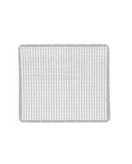 (BOX) STAINLESS STEEL PETERBILT LONG NOSE GRILL W/ALTERNATING OVAL HOLE PATTERN (BOX) STAINLESS STEEL PETERBILT LONG NOSE GRILL W/ALTERNATING OVAL HOLE PATTERN