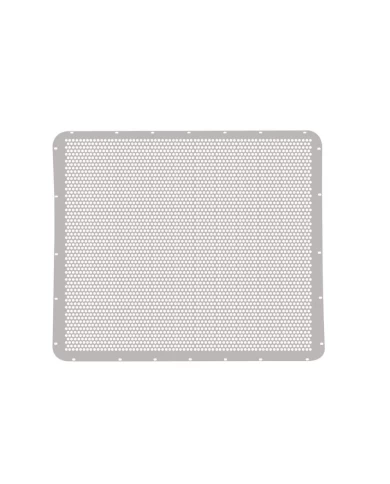 (BOX) STAINLESS STEEL PETERBILT LONG NOSE GRILL W/ ALTERNATING 7/16" ROUND HOLE PATTERN (BOX) STAINLESS STEEL PETERBILT LONG NOSE GRILL W/ ALTERNATING 7/16" ROUND HOLE PATTERN