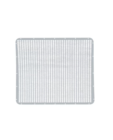 (BOX) STAINLESS STEEL PETERBILT LONG NOSE GRILL W/ STRAIGHT OVAL HOLE PATTERN (BOX) STAINLESS STEEL PETERBILT LONG NOSE GRILL W/ STRAIGHT OVAL HOLE PATTERN