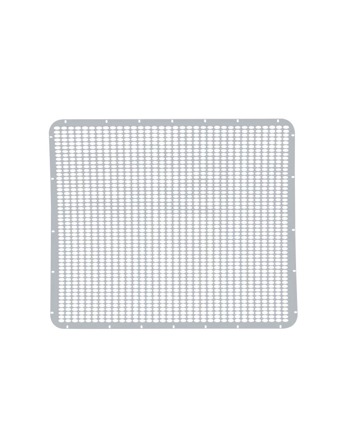 (BOX) STAINLESS STEEL PETERBILT LONG NOSE GRILL W/ STRAIGHT OVAL HOLE PATTERN (BOX) STAINLESS STEEL PETERBILT LONG NOSE GRILL W/ STRAIGHT OVAL HOLE PATTERN