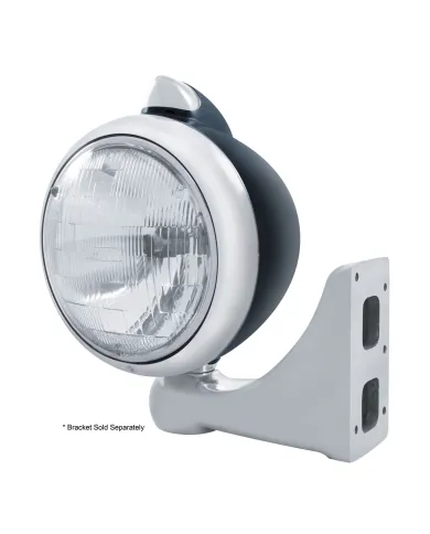 UP32637-Black Guide 682-C Headlight H6024 & Original Style LED Signal - Clear Lens