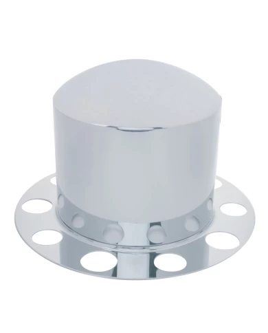 (BULK) STAINLESS STEEL REAR 2PC. AXLE COVER - STEEL RING (BULK) STAINLESS STEEL REAR 2PC. AXLE COVER - STEEL RING