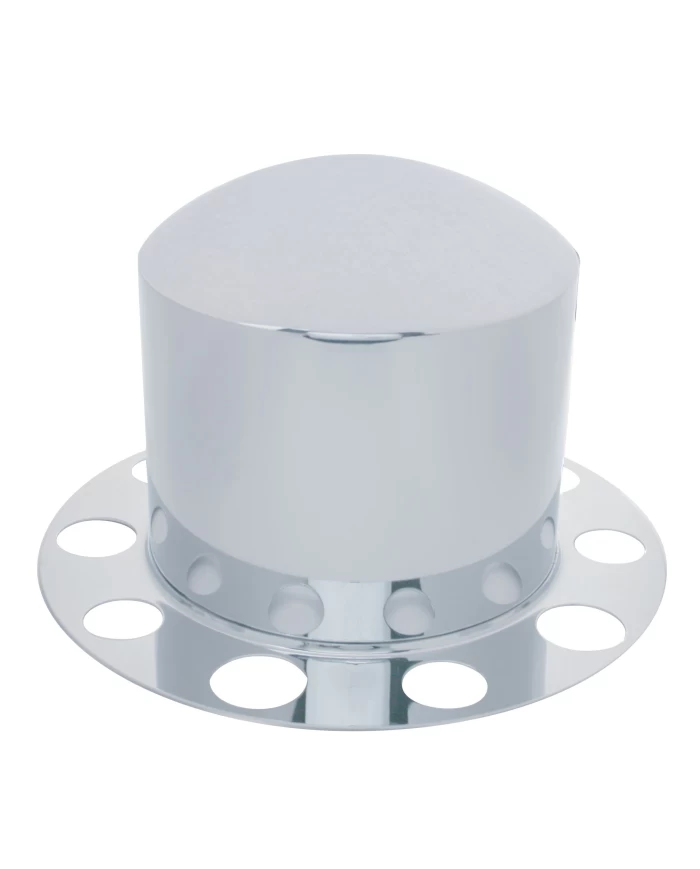(BULK) STAINLESS STEEL REAR 2PC. AXLE COVER - STEEL RING (BULK) STAINLESS STEEL REAR 2PC. AXLE COVER - STEEL RING
