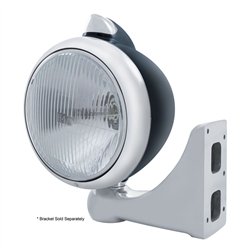 UP32639-Black Guide 682-C Headlight H4 & Original Style LED Signal - Clear Lens