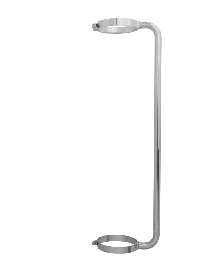 (BOX) CHROME 34" EXHAUST GRAB HANDLE FOR 5" EXHAUST (BOX) CHROME 34" EXHAUST GRAB HANDLE FOR 5" EXHAUST