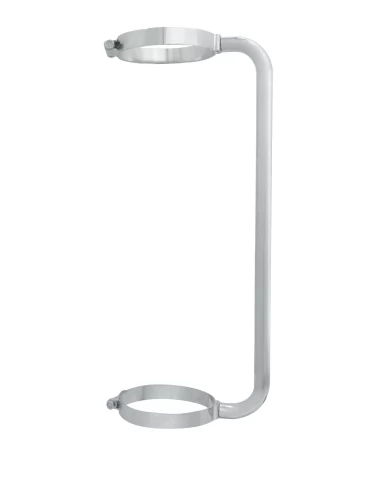 (BOX) STAINLESS STEEL 24" EXHAUST GRAB HANDLE FOR 6" EXHAUST (BOX) STAINLESS STEEL 24" EXHAUST GRAB HANDLE FOR 6" EXHAUST