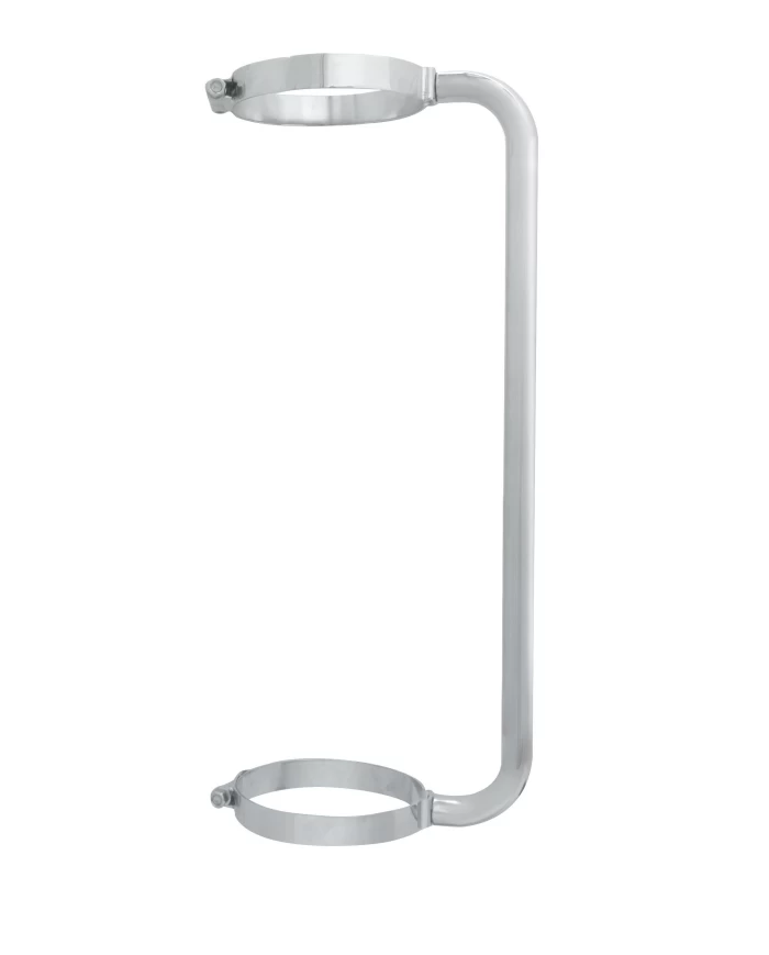 (BOX) STAINLESS STEEL 24" EXHAUST GRAB HANDLE FOR 6" EXHAUST (BOX) STAINLESS STEEL 24" EXHAUST GRAB HANDLE FOR 6" EXHAUST