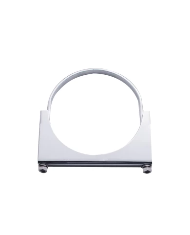 (BULK) STAINLESS STEEL 5" HEAVY DUTY FLAT BAND EXHAUST CLAMP (BULK) STAINLESS STEEL 5" HEAVY DUTY FLAT BAND EXHAUST CLAMP
