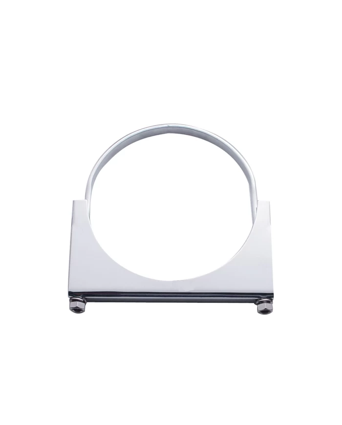 (BULK) STAINLESS STEEL 5" HEAVY DUTY FLAT BAND EXHAUST CLAMP (BULK) STAINLESS STEEL 5" HEAVY DUTY FLAT BAND EXHAUST CLAMP