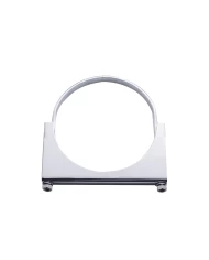 (BULK) STAINLESS STEEL 5" HEAVY DUTY FLAT BAND EXHAUST CLAMP (BULK) STAINLESS STEEL 5" HEAVY DUTY FLAT BAND EXHAUST CLAMP