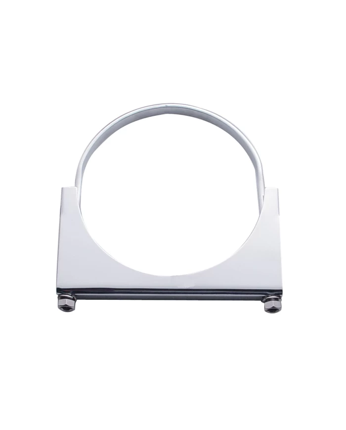 (BULK) STAINLESS STEEL 6" HEAVY DUTY FLAT BAND EXHAUST CLAMP (BULK) STAINLESS STEEL 6" HEAVY DUTY FLAT BAND EXHAUST CLAMP