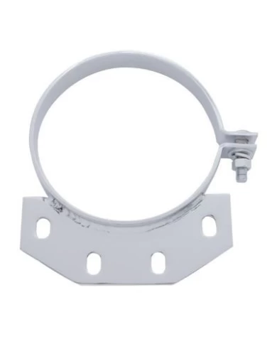 (BULK) STAINLESS STEEL PETERBILT 7" CAB-CAB EXHAUST CLAMP (BULK) STAINLESS STEEL PETERBILT 7" CAB-CAB EXHAUST CLAMP