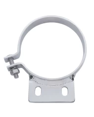 (BULK) STAINLESS STEEL PETERBILT 6" EXHAUST STACK MOUNTING CLAMP (BULK) STAINLESS STEEL PETERBILT 6" EXHAUST STACK MOUNTING CLAMP