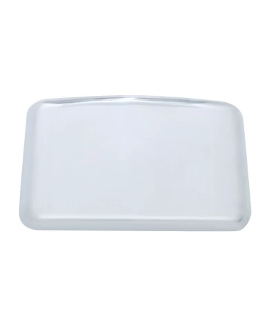 (BULK) STAINLESS STEEL RECTANGULAR HORN COVER - 4 5/8" x 7 3/8" (BULK) STAINLESS STEEL RECTANGULAR HORN COVER - 4 5/8" x 7 3/8"