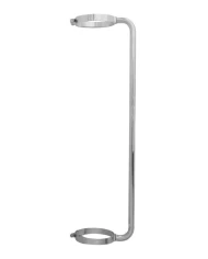 (BOX) CHROME 45" EXHAUST GRAB HANDLE FOR 7" EXHAUST