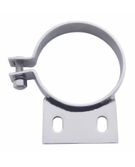 (BULK) STAINLESS STEEL 4" HEAVY DUTY FLAT BAND EXHAUST CLAMP (BULK) STAINLESS STEEL 4" HEAVY DUTY FLAT BAND EXHAUST CLAMP