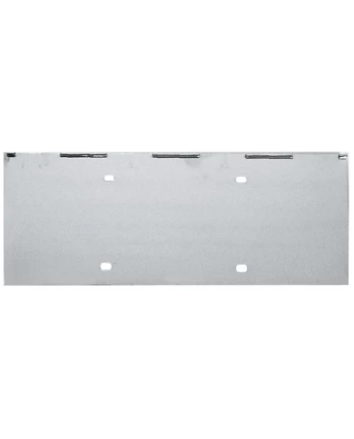 (BULK) STAINLESS STEEL 1 LICENSE PLATE HOLDER (BULK) STAINLESS STEEL 1 LICENSE PLATE HOLDER
