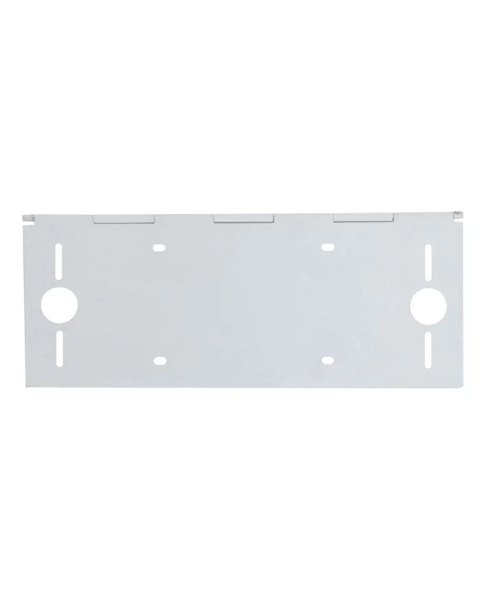 (BULK) STAINLESS STEEL ONE LICENSE PLATE HOLDER WITH TWO LIGHT CUTOUT