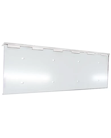 (BULK) STAINLESS STEEL 2 LICENSE PLATE HOLDER W/ HINGE (BULK) STAINLESS STEEL 2 LICENSE PLATE HOLDER W/ HINGE