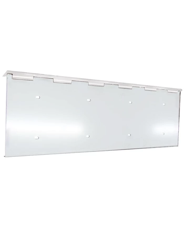(BULK) STAINLESS STEEL 2 LICENSE PLATE HOLDER W/ HINGE (BULK) STAINLESS STEEL 2 LICENSE PLATE HOLDER W/ HINGE