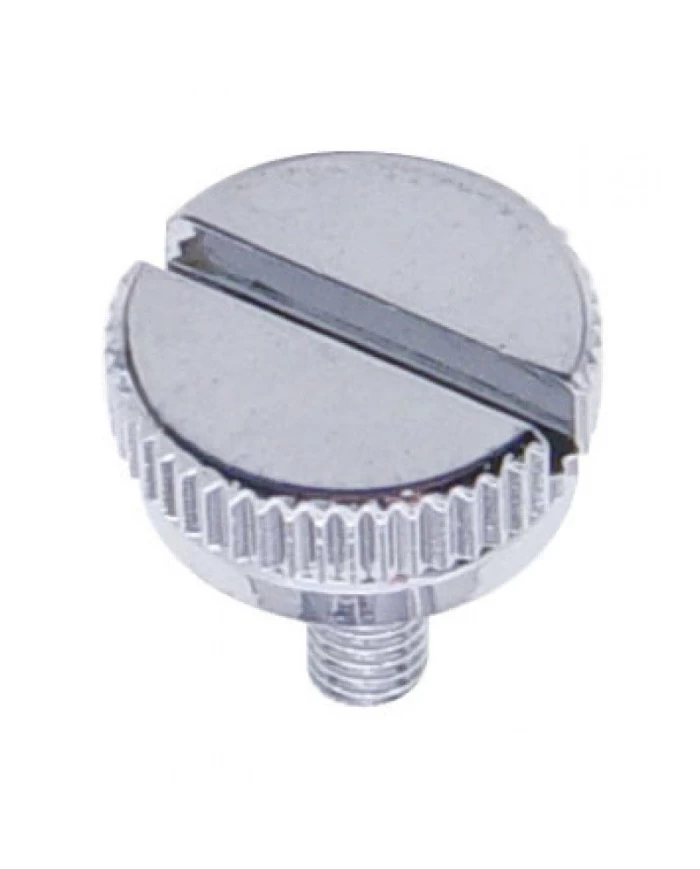 (2/CARD) CHROME 6mm C.B. MOUNTING BOLT - SLOT (2/CARD) CHROME 6mm C.B. MOUNTING BOLT - SLOT