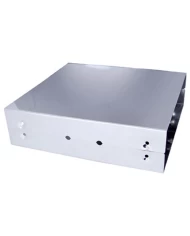 (SKPK) STAINLESS STEEL C.B. CASE W/ FRONT MIC. OUTPUT - COBRA 148, GALAXY, CONEX (SKPK) STAINLESS STEEL C.B. CASE W/ FRONT MIC. OUTPUT - COBRA 148, GALAXY, CONEX