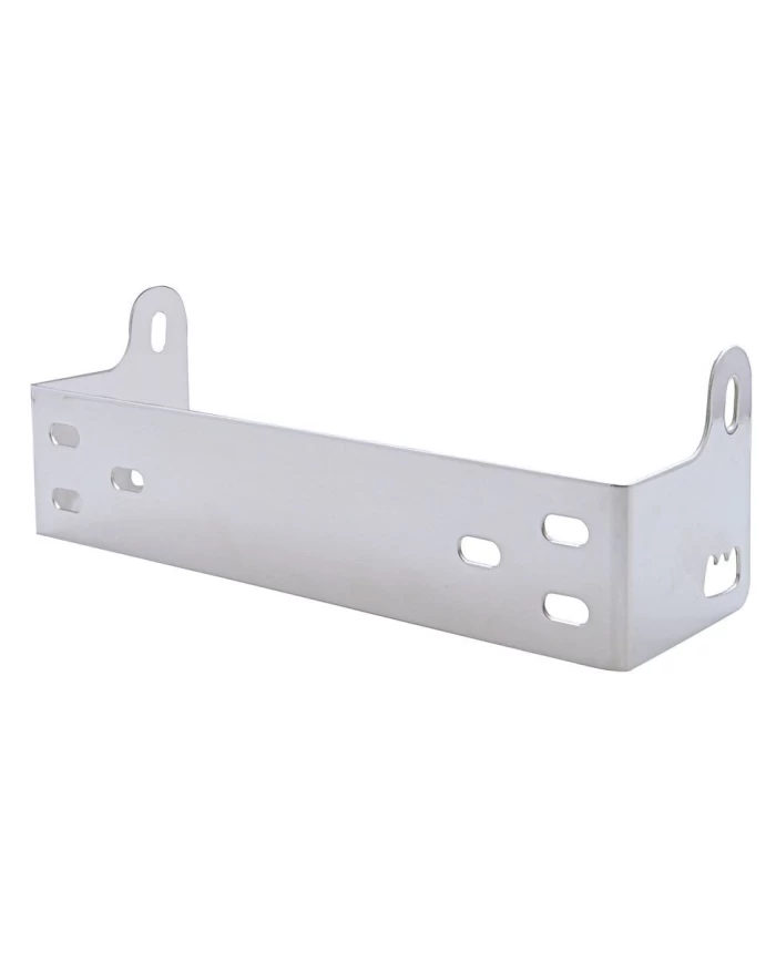 (BULK) STAINLESS STEEL 8" WIDE C.B. BRACKET - GALAXY C.B. CASE