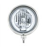 UP32654-Black Guide 682-C Style Headlight H4 Bulb With 34 White LED