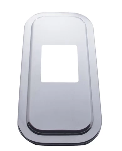 (SKPK) STAINLESS STEEL PETERBILT SHIFT PLATE COVER - 2005+ PETERBILT (SKPK) STAINLESS STEEL PETERBILT SHIFT PLATE COVER - 2005+ PETERBILT