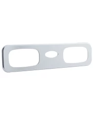 (SKPK) CHROME PLASTIC 2006+ PETERBILT PASSENGER A/C VENT TRIM (SKPK) CHROME PLASTIC 2006+ PETERBILT PASSENGER A/C VENT TRIM